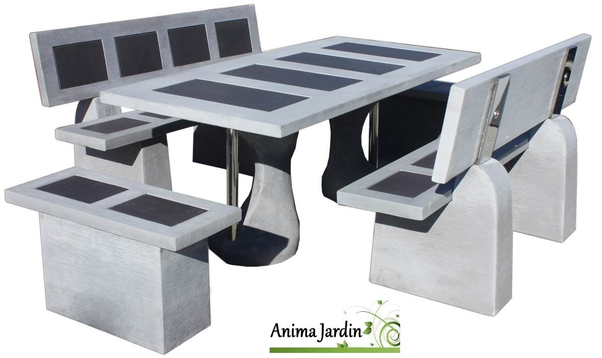 salon status cemento inox