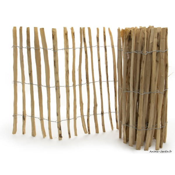 Clôture Noisetier, L.5 m, clôture en bois, Solid, achat, pas cher