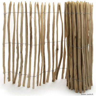 Clôture noisetier, L.5 m, clôture en bois, Solid, achat, pas cher