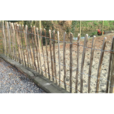 Clôture châtaignier, L.5 m, clôture en bois, Solid, achat, pas cher