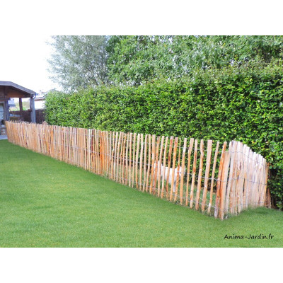 Clôture châtaignier, L.5 m, clôture en bois, Solid, achat, pas cher
