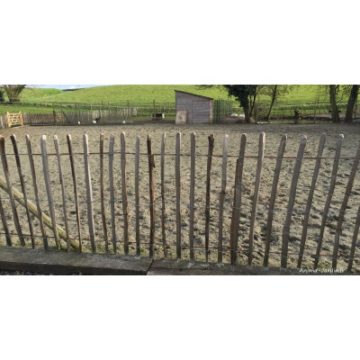 Clôture châtaignier, L.5 m, clôture en bois, Solid, achat, pas cher