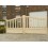Portail en pin, bois, Gand, portail extérieur, Solid, achat, pas cher