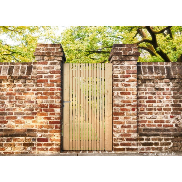 Portillon en épicéa L.100 cm, bois, Antwerp, Solid