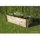 Carré potager, 3 cases, bois, potager extérieur, Solid, achat, pas cher