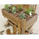 Carré potager sur pied, 6 cases, bois, potager extérieur, Solid, achat, pas cher