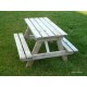 Table pique-nique pour enfant, bois, 4 places, table enfant, Solid, achat pas cher