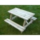 Table pique-nique pour enfant, bois, 4 places, table enfant, Solid, achat pas cher