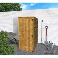 Petit abri de jardin, rangement extérieur, moderne, L.96 x H.179 cm, Solid, achat, pas cher