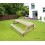 Table pique-nique, bois, 6 places, Splendid, table extérieur, Solid, achat pas cher