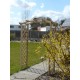 Pergola double arc, bois, H.221 cm, plante grimpante, Solid, achat, pas cher