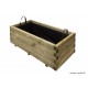 Jardinière en bois, rectangle, bac à fleur extérieur, plantes, Solid, pas cher, achat