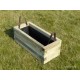 Jardinière en bois, rectangle, bac à fleur extérieur, plantes, Solid, pas cher, achat