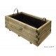 Jardinière en bois, rectangle, bac à fleur extérieur, plantes, Solid, pas cher, achat