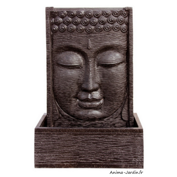 Fontaine murale, Sansara wengue, H.105 cm, Framusa