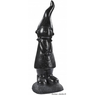 Lutin en pierre, fille, H.54 cm, Hairie Grandon, décoration extérieure, jardin, achat, pas cher