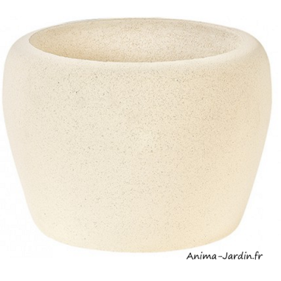 Vase rond Nova, Ø.34 cm, Grandon, pot, jardinière, jardin, achat, pas cher