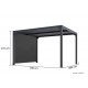 Pergola bioclimatique, 10,80 m², toit plat, aluminium, Foresta, achat, pas cher