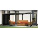 Pergola bioclimatique, 10,80 m², toit plat, aluminium, Foresta, achat, pas cher