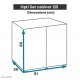 Aquarium OPTI SET 125, 125 Litres, éclairage, Aquael, achat, pas cher