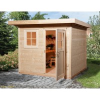 Abri de jardin en bois, 170, 4,81 m², parois 28mm, Weka, achat, pas cher