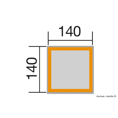Bac à sable, 1,96 m², avec banc, couvercle rabattable, jeu pour enfant, Weka, achat, pas cher