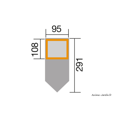 Bac à sable bateau, 2,76m², avec cabine, jeu pour enfant, Weka, achat, pas cher