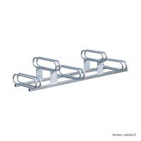 Support à vélos, 5 places, aluminium, emplacements décalés, achat