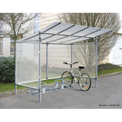 Support à vélos, 5 places, aluminium, emplacements décalés, achat