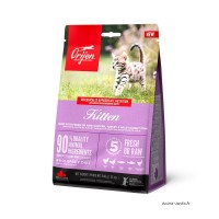 Croquettes Orijen Kitten, chaton, sans céréales, haute qualité, Vivog, achat, pas cher