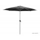 Parasol 300 cm, auto-inclinable, toile Novasun, ProLoisirs, achat, pas cher