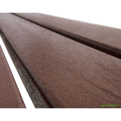 Table pique-nique acier et plastique recyclé, Silaos, mobilier urbain