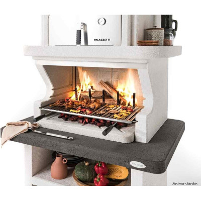 Barbecue en pierre Balos, grill et four, Palazzetti