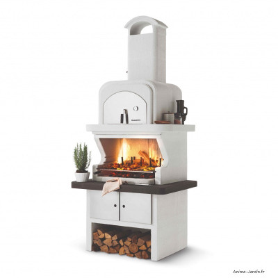 Barbecue en pierre Balos, grill et four, Palazzetti