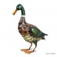 Canard en métal, hauteur 46 cm, animal, décoration du jardin, achat, pas cher