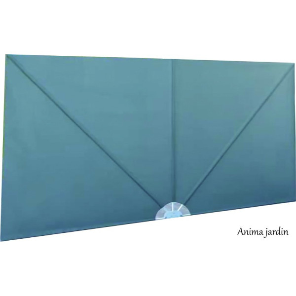 Paravent toile 160 g, rideau terrasse, 1,60 x 3,20 m, Ideal Garden