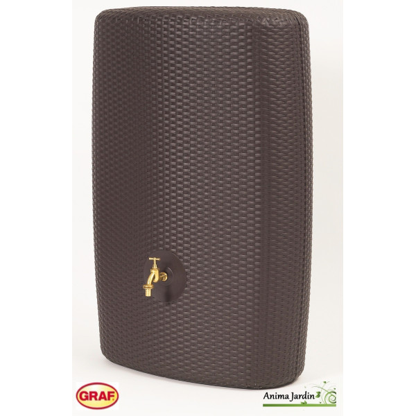 récupérateur d'eau de pluie 300 litres, SUNDA, contemporain, mural, GRAF