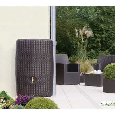 récupérateur d'eau de pluie 300 litres, SUNDA, contemporain, mural, GRAF