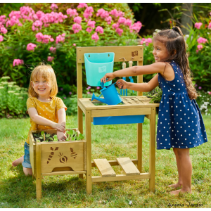 Table à jardiner, petit carré potager enfant, TP toys