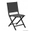 Lot de 2 chaises de jardin pliantes Thema, finition époxy, Proloisirs