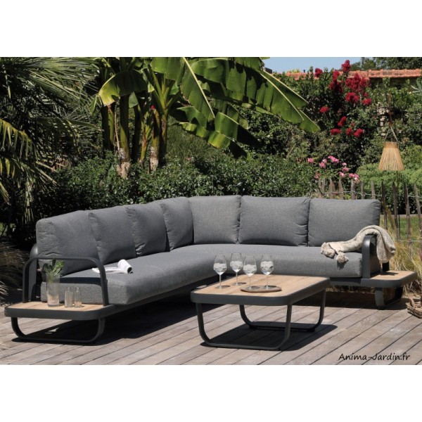 PROLOISIRS Lot de 4 coussins décor Garden - Canapé/fauteuil - 40 x