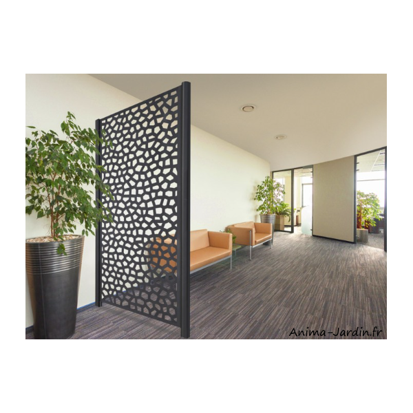 Panneau décoratif Mosaïc, 1 x 2 m, Oxydé, Nortene