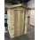 Toilettes sèches en bois traité autoclave, 1,23 x 1,23 m, WC écologique, abri en bois