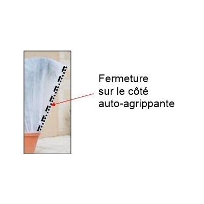 Housse hivernage plantes x2, protection  contre le froid, nortène, achat/vente