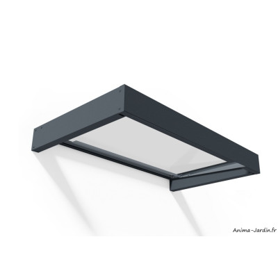 Auvent de porte, Marquise Sophia, Abri de porte / Vitrage clair