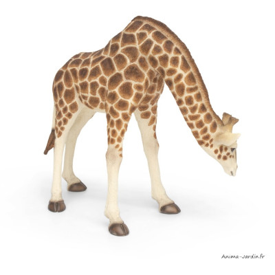 Girafe, H.44 cm, animal en résine, décoration extérieure