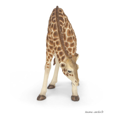 Girafe, H.44 cm, animal en résine, décoration extérieure