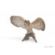 Hibou aux ailes ouvertes, H.34 cm, animal en résine, décoration extérieure