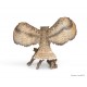 Hibou aux ailes ouvertes, H.34 cm, animal en résine, décoration extérieure