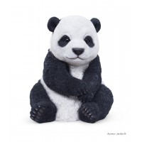Panda, H.36 cm, animal en résine, décoration extérieure